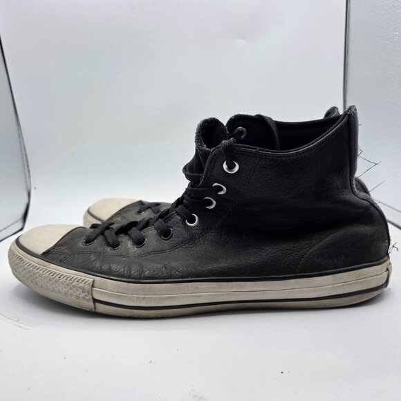 Converse All Star Pro Mens Size 12 Black Leather High Top Skate Shoes 151382C - Picture 13 of 13